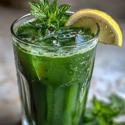 Vibrant Celery Ginger Lemon Juice bursting with fresh, citrusy flavor ready for sipping.