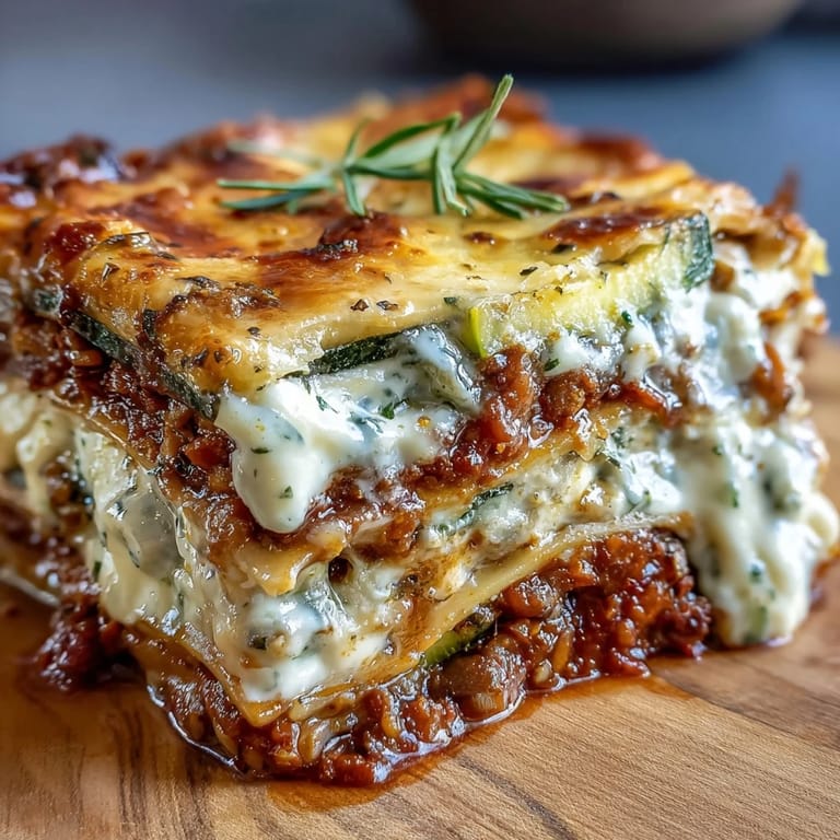Hearty vegetarian lasagne with smoky lentils and bubbling cheese topping.